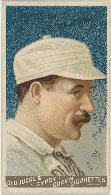 Front of Dan Brouthers card, 1888 N162 Goodwin Champions, catalog no. 3