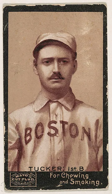 Front of Tommy Tucker card, 1895 N300 Mayo's Cut Plug, catalog no. 46